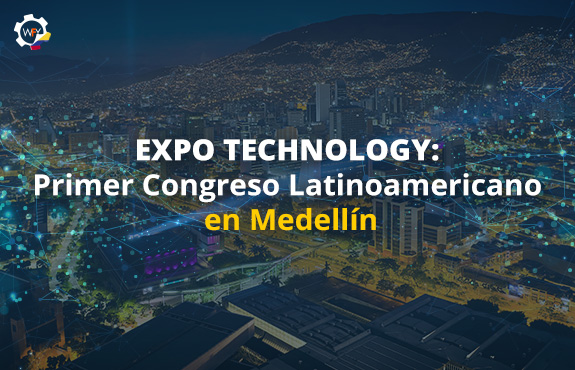 Fondo de Medelln de Noche Donde Ser la Expo Technology: Primer Congreso Latinoamericano
