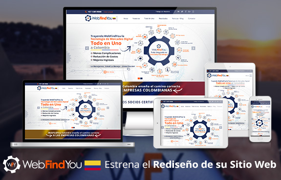 WebFindYou Colombia Estrena Rediseo de su Sitio Web