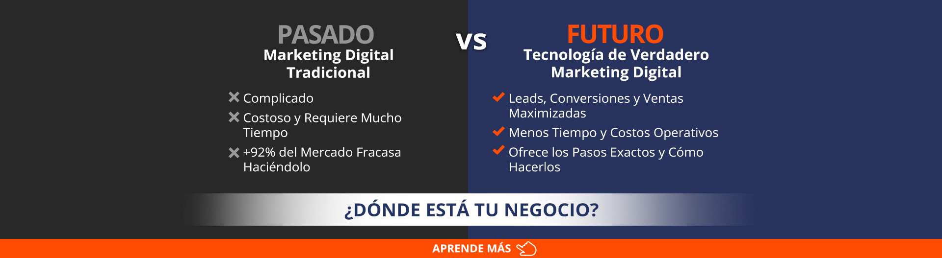 Comparacin entre pasado y futuro