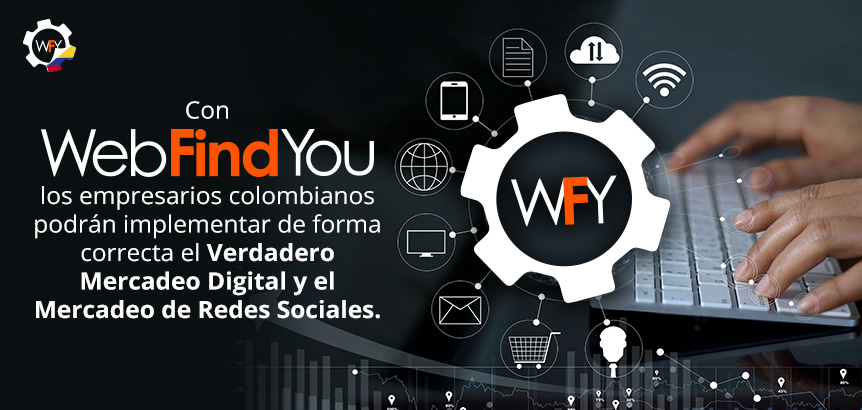 Manos Sobre Teclado Implementando el Verdadero Mercadeo Digital y de Redes Sociales con WebFindYou