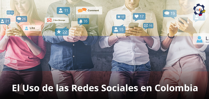 Personas Usando las Redes Sociales en Colombia