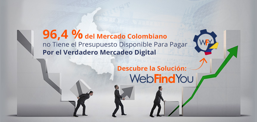96,4 % del Mercado Colombiano No Tiene el Presupuesto Para Pagar el Verdadero Mercadeo Digital