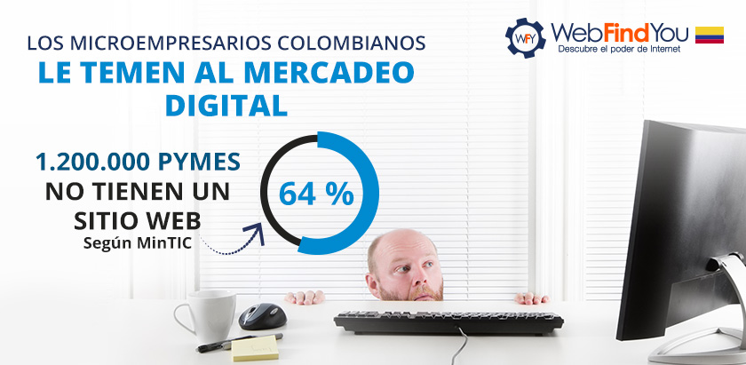 Microempresarios Colombianos le Temen al Mercadeo Digital