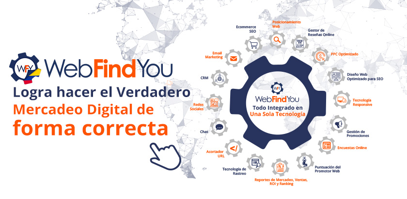 WebFindYou Logra Hacer el Verdadero Mercadeo Digital en Colombia de Forma Correcta