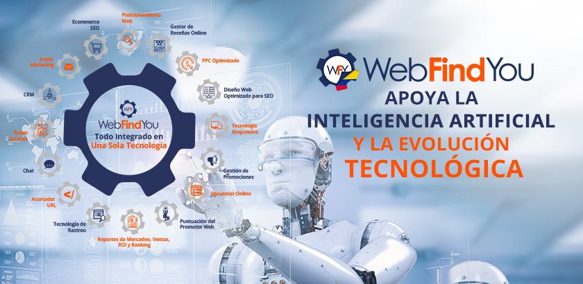 WebFindYou Apoya la Inteligencia Artificial y la Evolucin Tecnolgica