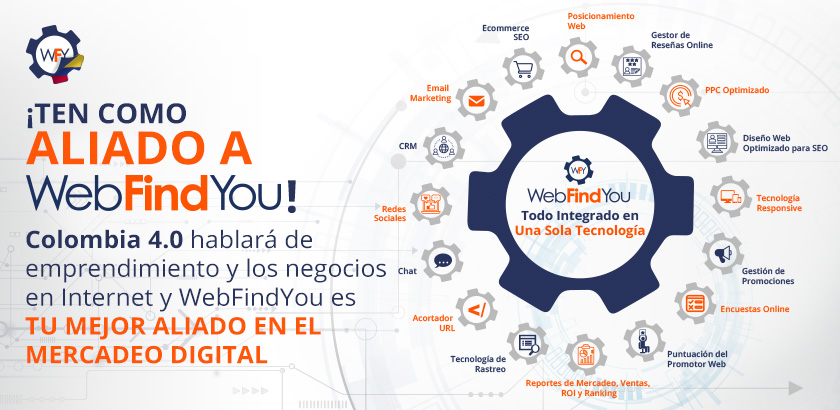 Ten como Aliado a WebFindYou! Somos tu Mejor Aliado en Mercadeo Digital