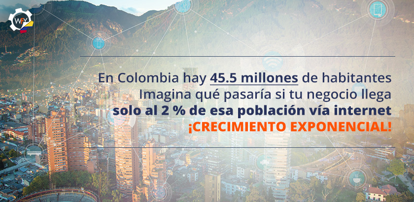 Colombia Tiene 45.5 Millones de Habitantes en Internet y se Trata de Crecimiento Exponencial