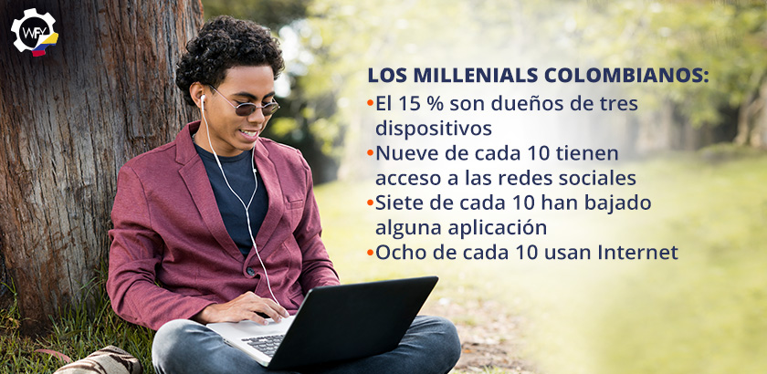 El 15 % de los Millennials Colombianos son Dueños de Tres Dispositivos