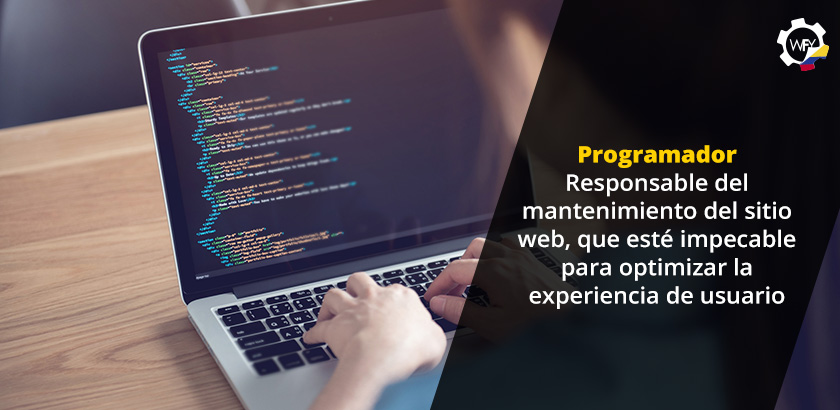 Programador: Responsable del Mantenimiento del Sitio Web, que Est Impecable para Optimizar la Experiencia de Usuario