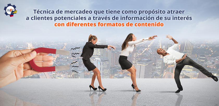 Los Formatos Usados en Inbound Marketing son Artículos, Videos, Animaciones, Infografías, Blog, Redes Sociales y Más Técnica de Mercadeo con el Propósito Atraer Clientes Potenciales a Través de Información de su Interés