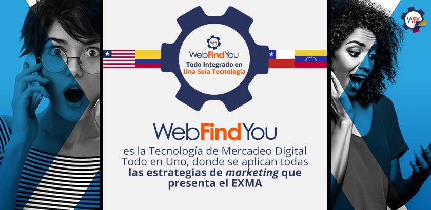 WebFindYou Aplica Todas las Estrategias de Marketing que Presenta el EXMA