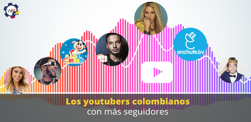 Entre los Youtubers Colombianos con Ms Seguidores Estn Shakira y J Balvin