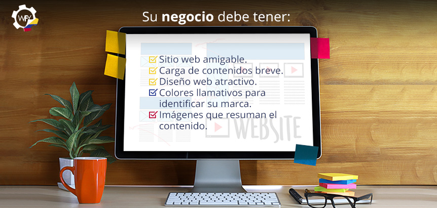 Sitio Web Amigable; Carga de Contenidos Breve; Diseo Web Atractivo y Colores Llamativos