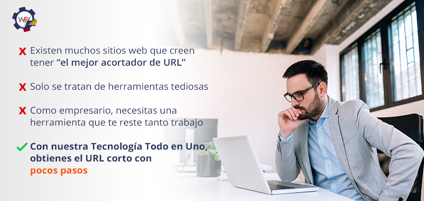 Con Nuestra Tecnologa Todo en Uno, Obtienes el URL Corto con Pocos Pasos