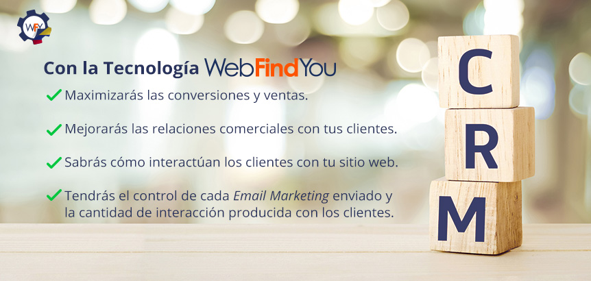 El CRM de WebFindYou es tu Mejor Opcin Para Obtener la Historia Completa de tus Clientes