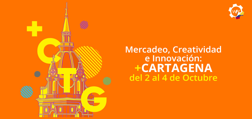 Mercadeo, Creatividad e Innovación: +Cartagena Será del 2 al 4 de Octubre