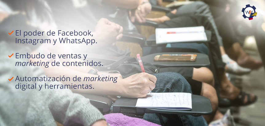 El Poder de Facebook, Instagram y WhatsApp; Embudo de Ventas y Marketing de Contenidos