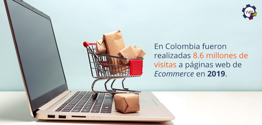 En Colombia Fueron Realizadas 8.6 Millones de Visitas a Páginas Web de Ecommerce en 2019