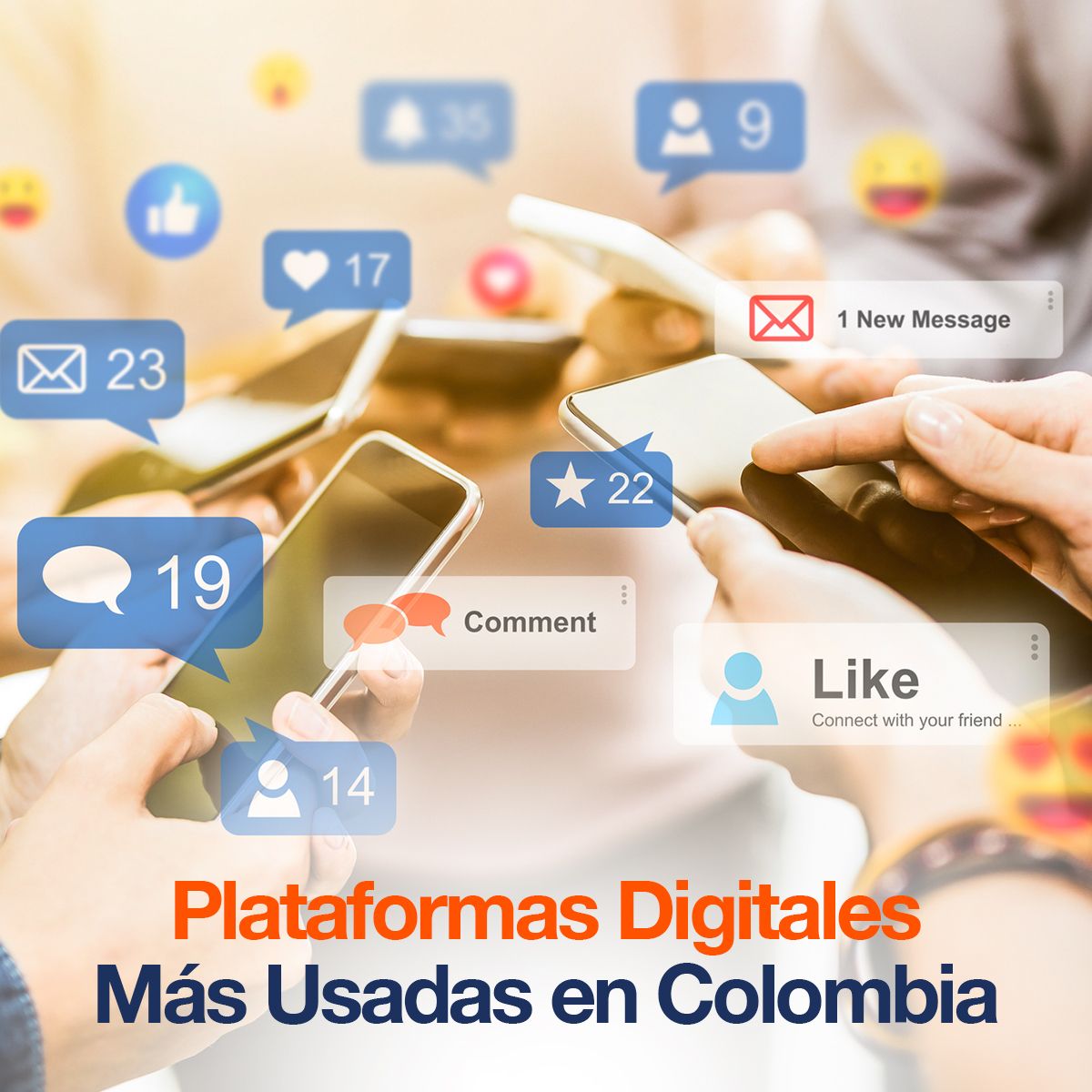 Plataformas Digitales Más Usadas en Colombia