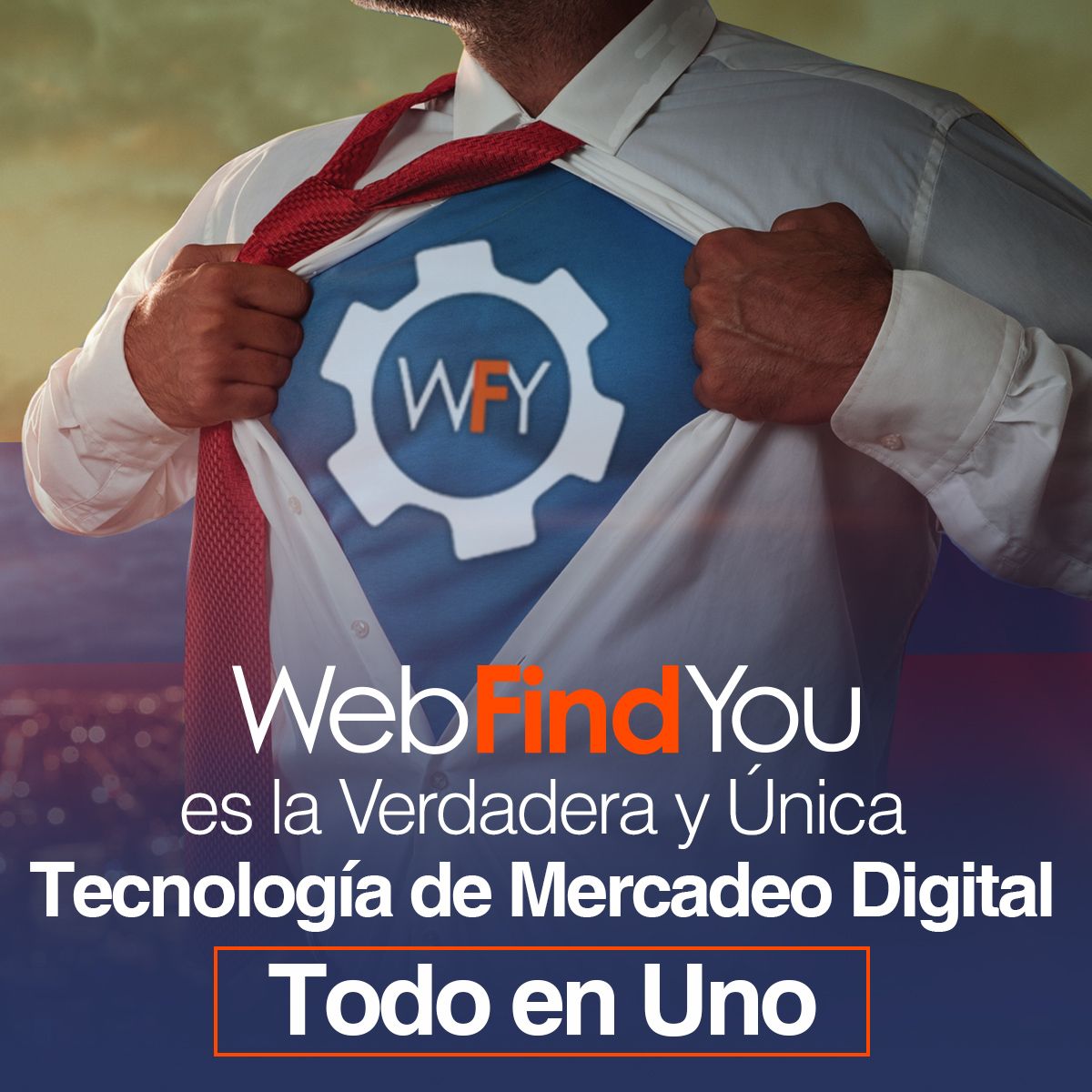 WebFindYou es la Verdadera Única Tecnología de Mercadeo Digital Todo en Uno