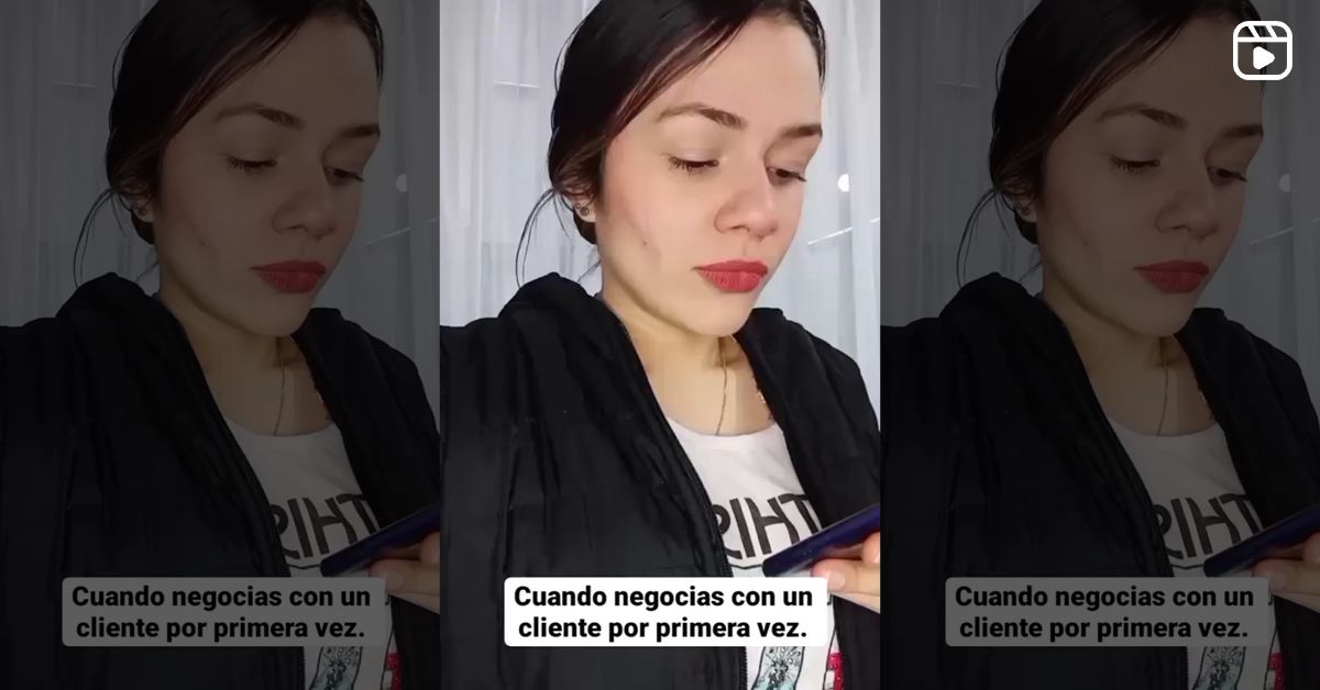 Cuando negocias con un cliente por primera vez.