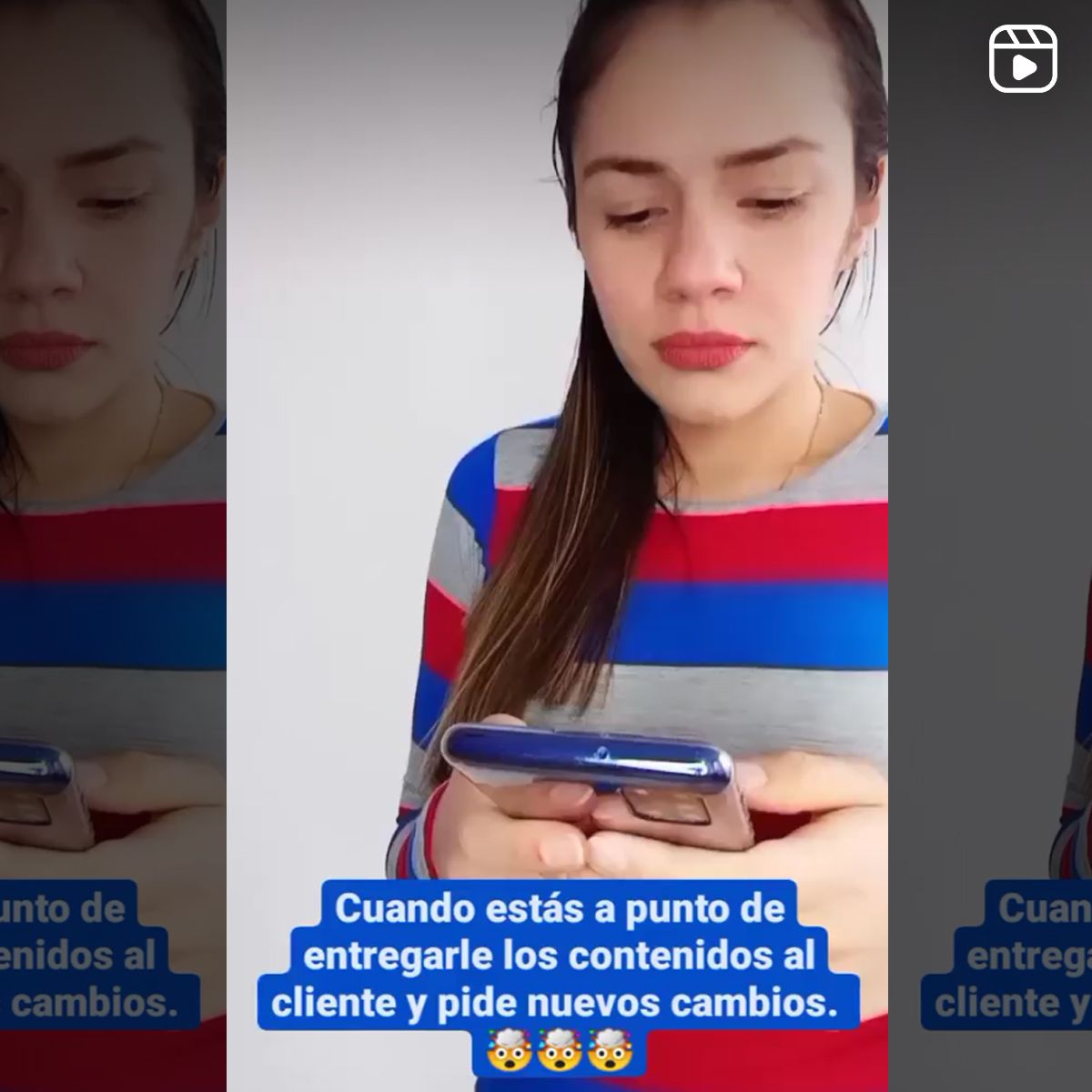 Cuando estás a punto de entregarle los contenidos al cliente y pide nuevos cambios