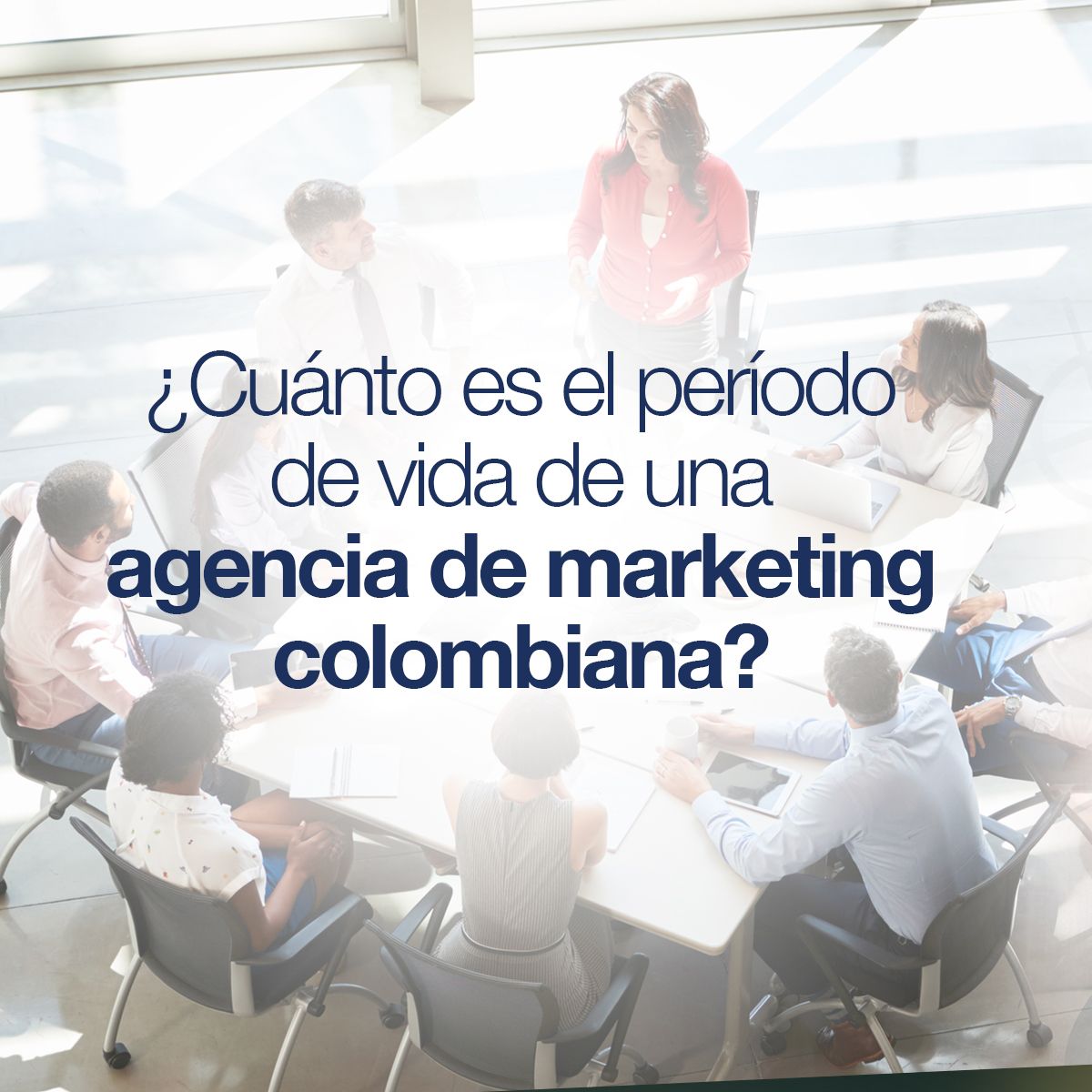 ¿Cuánto es el período de vida de una agencia de marketing?