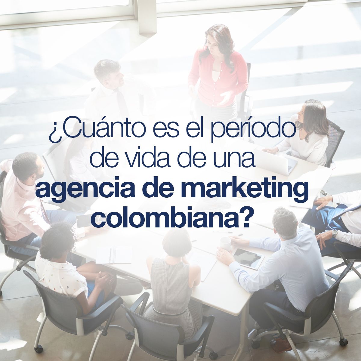 ¿Cuánto es el período de vida de una agencia de marketing?