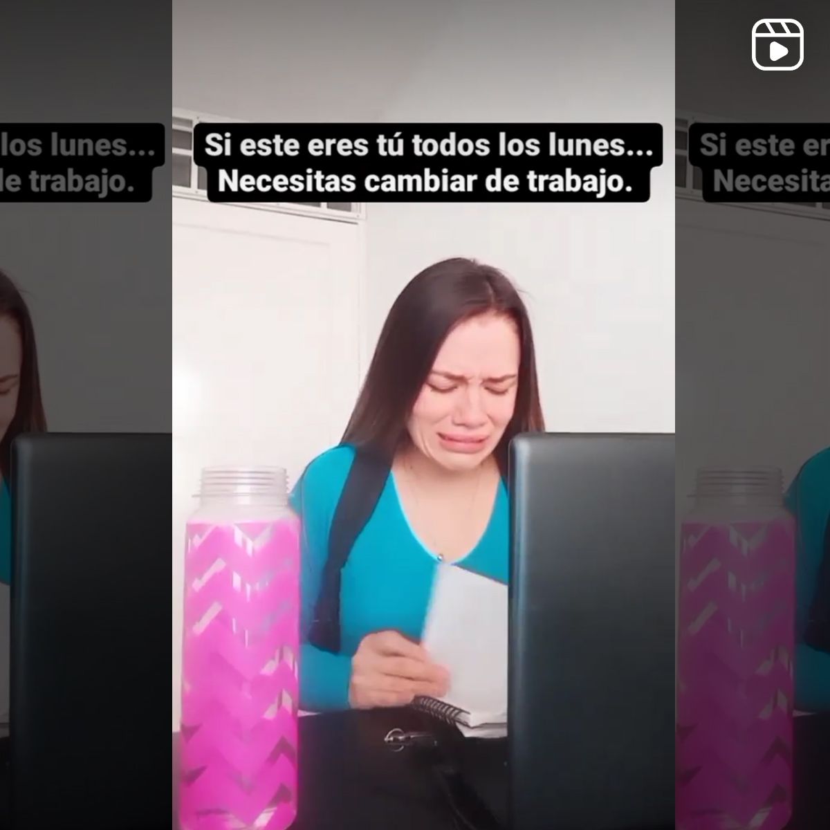 Si este eres tú todos los lunes... Necesitas cambiar de trabajo.