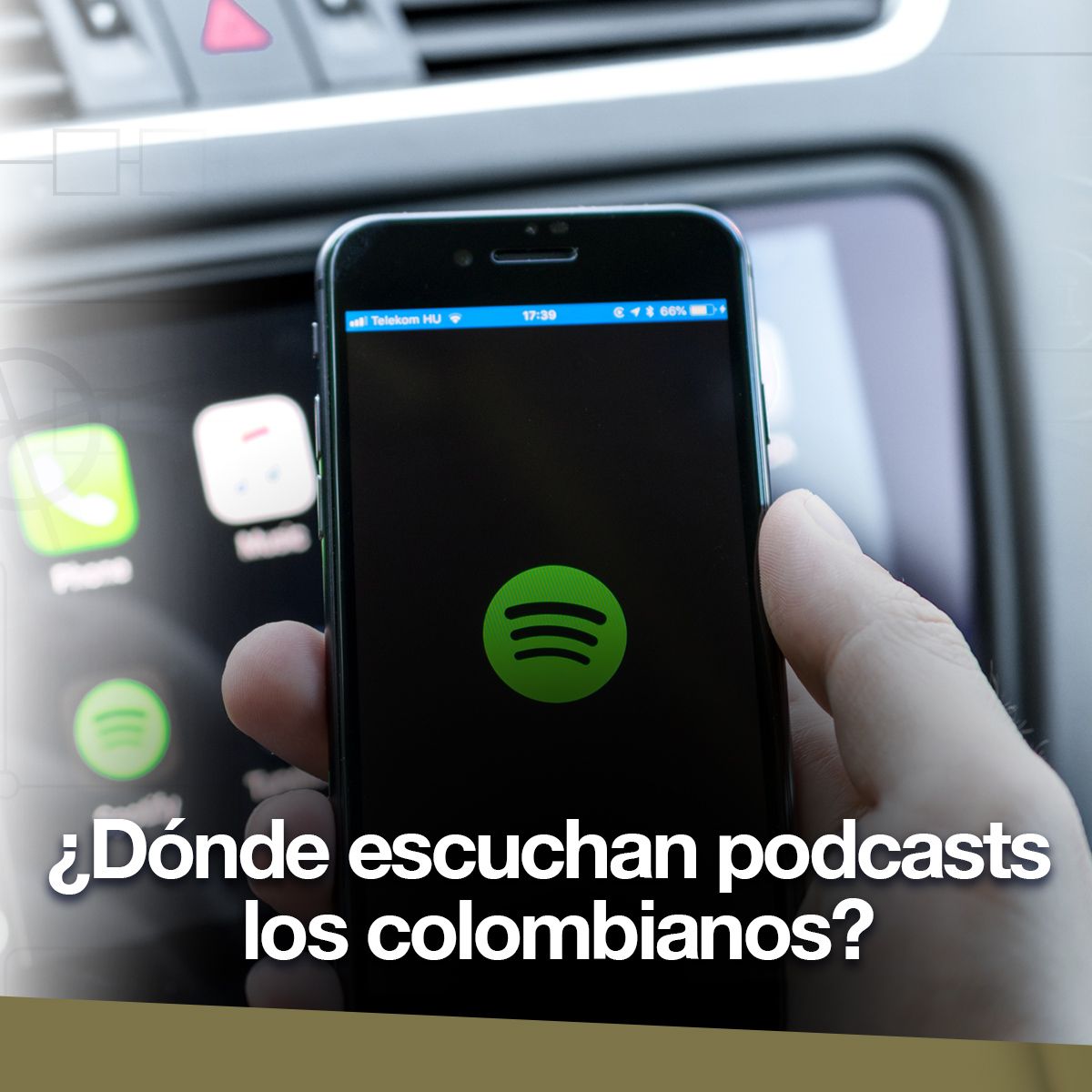 ¿Dónde escuchan podcasts los colombianos?