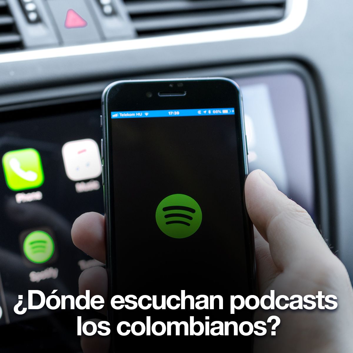 ¿Dónde escuchan podcasts los colombianos?