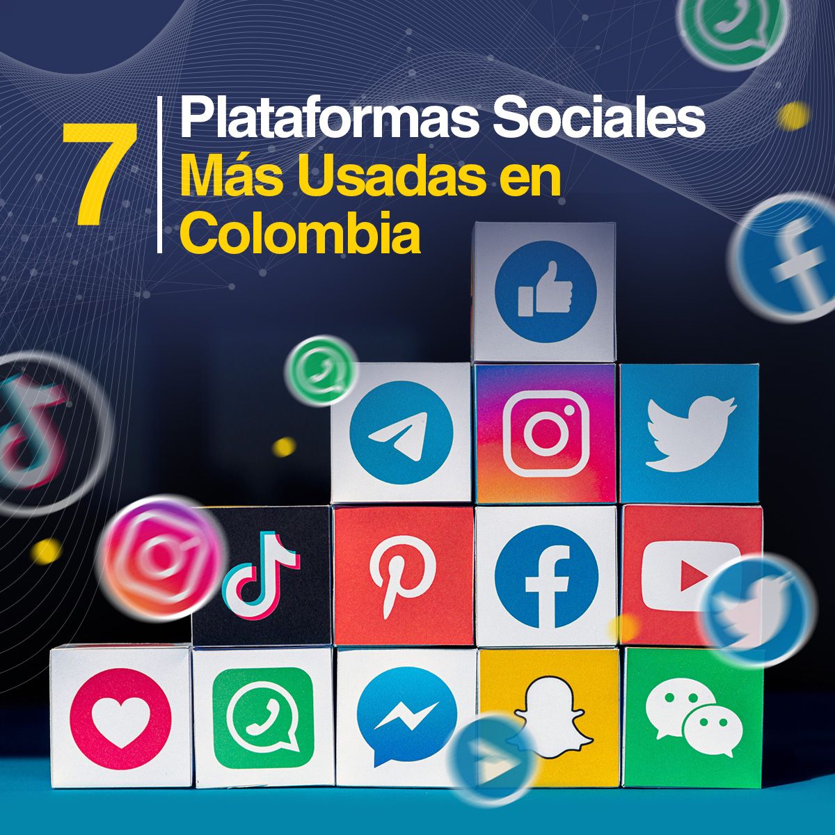 7 Plataformas Sociales Más Usadas en Colombia