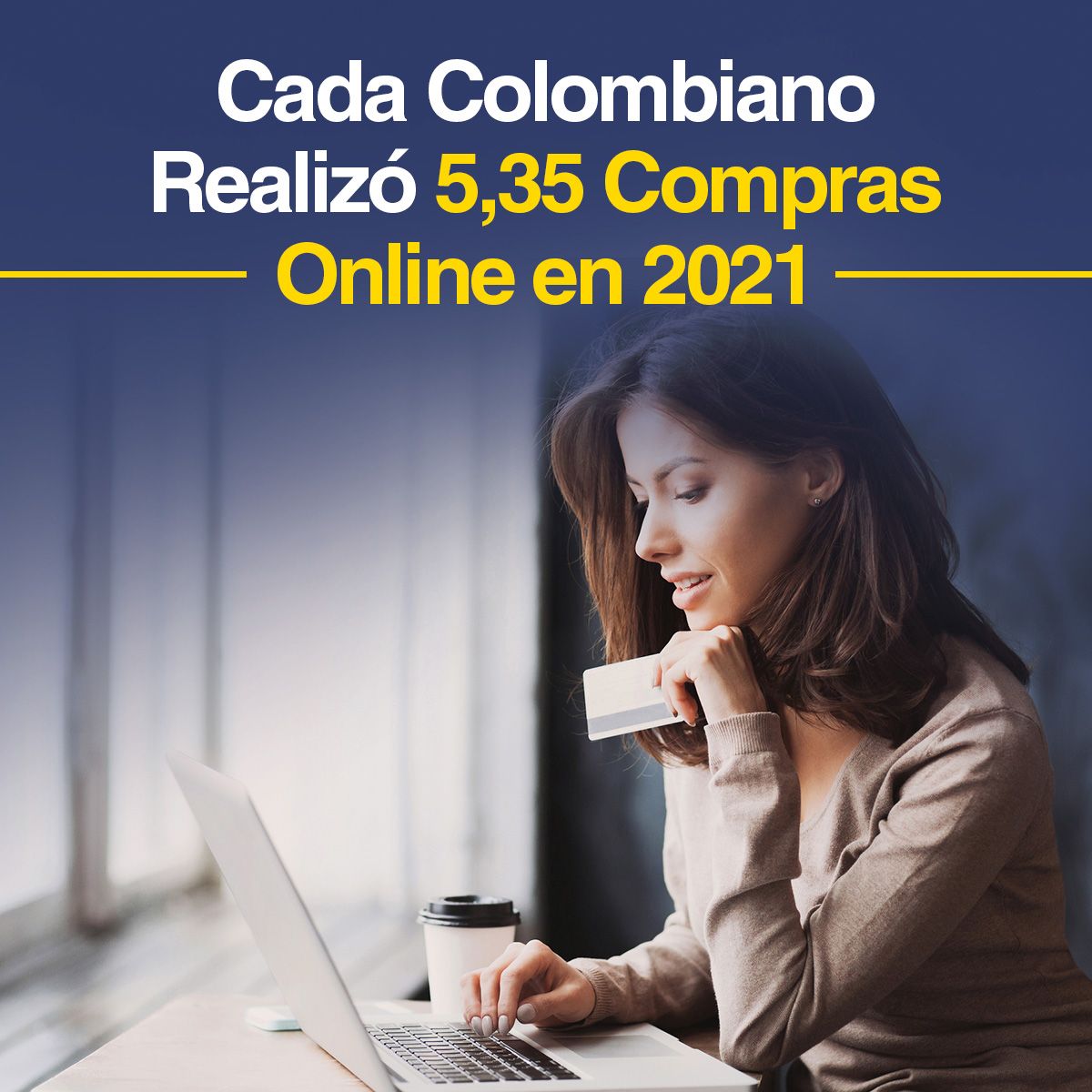 Cada Colombiano Realizó 5,35 Compras Online en 2021