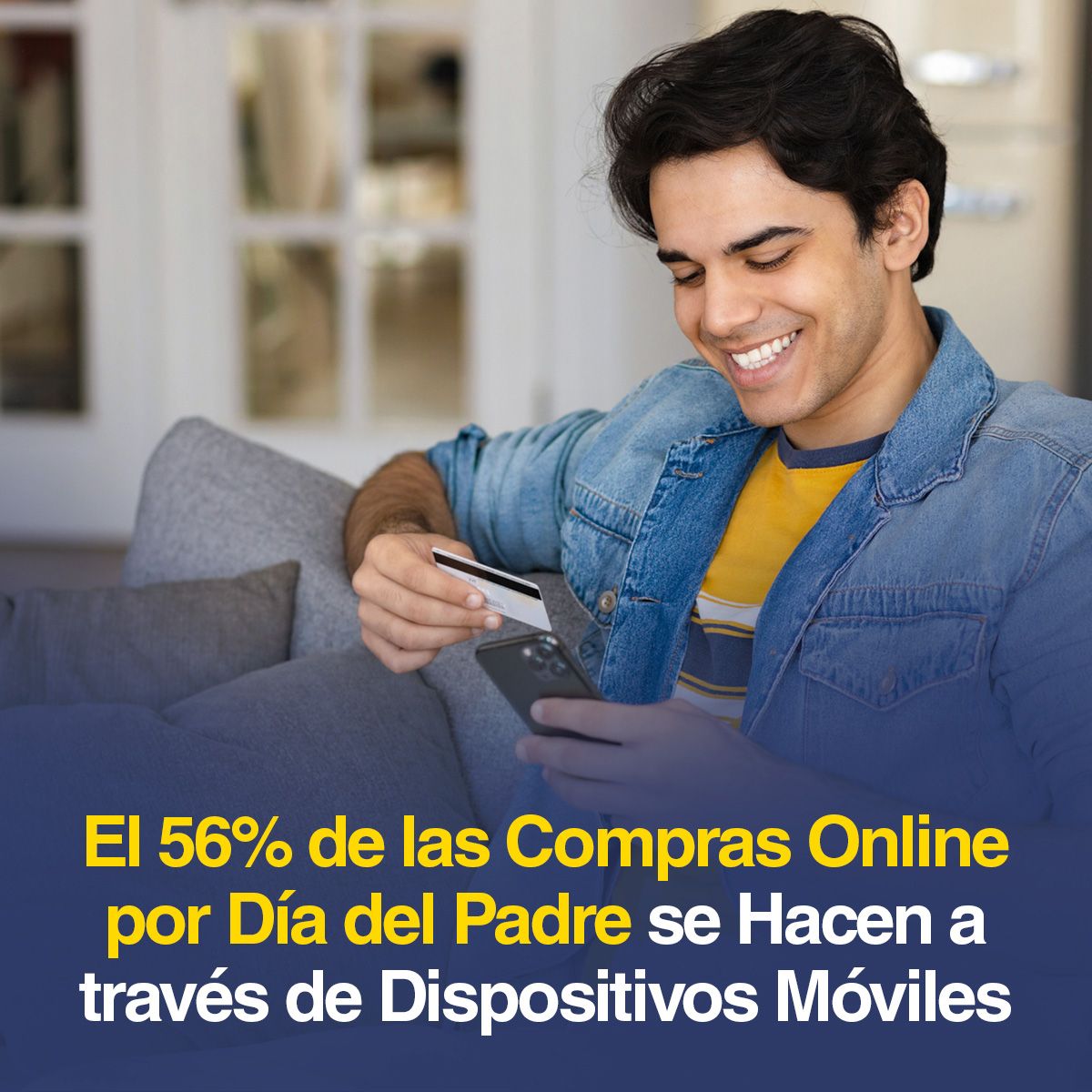 El 56% de las Compras Online por Día del Padre se Hacen a través de Dispositivos Móviles