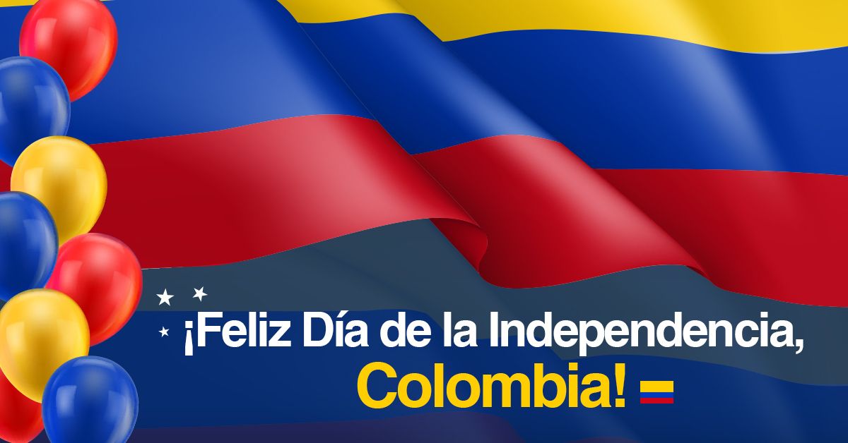 ¡Feliz Día de la Independencia, Colombia!