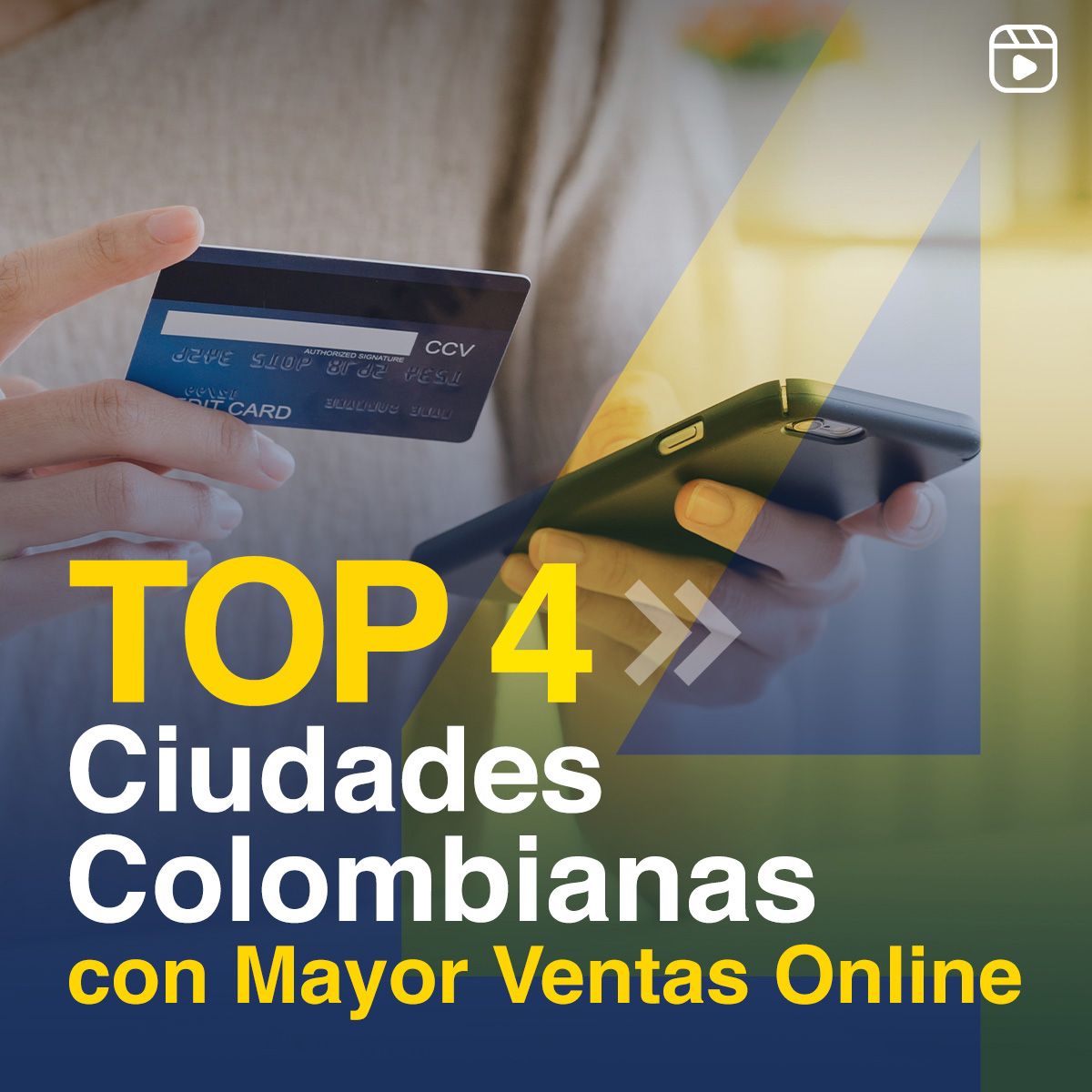 Top 4 de Ciudades Colombianas con Mayor Ventas Online