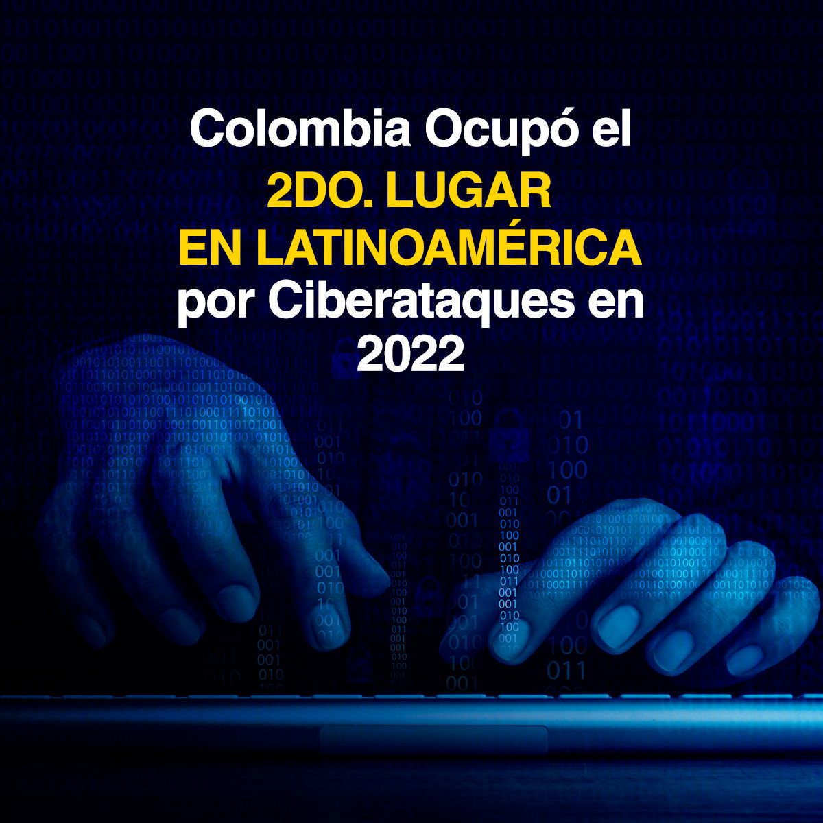 Colombia Ocupó el 2do. Lugar en Latinoamérica por Ciberataques en 2022