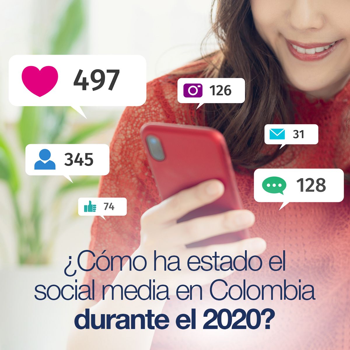 ¿Cómo ha estado el social media en Colombia durante el 2020?