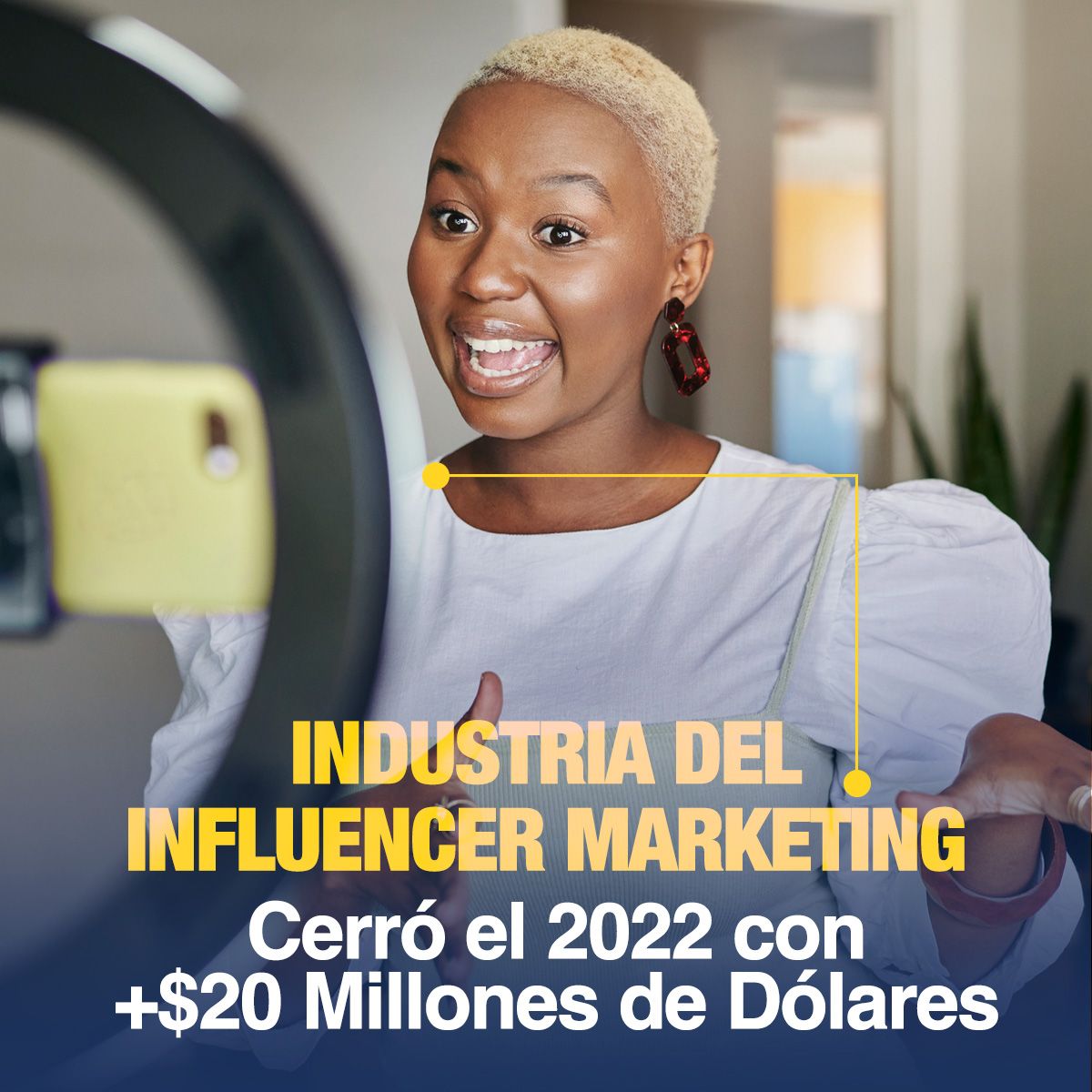 Industria del Influencer Marketing Cerró el 2022 con +$20 Millones de Dólares