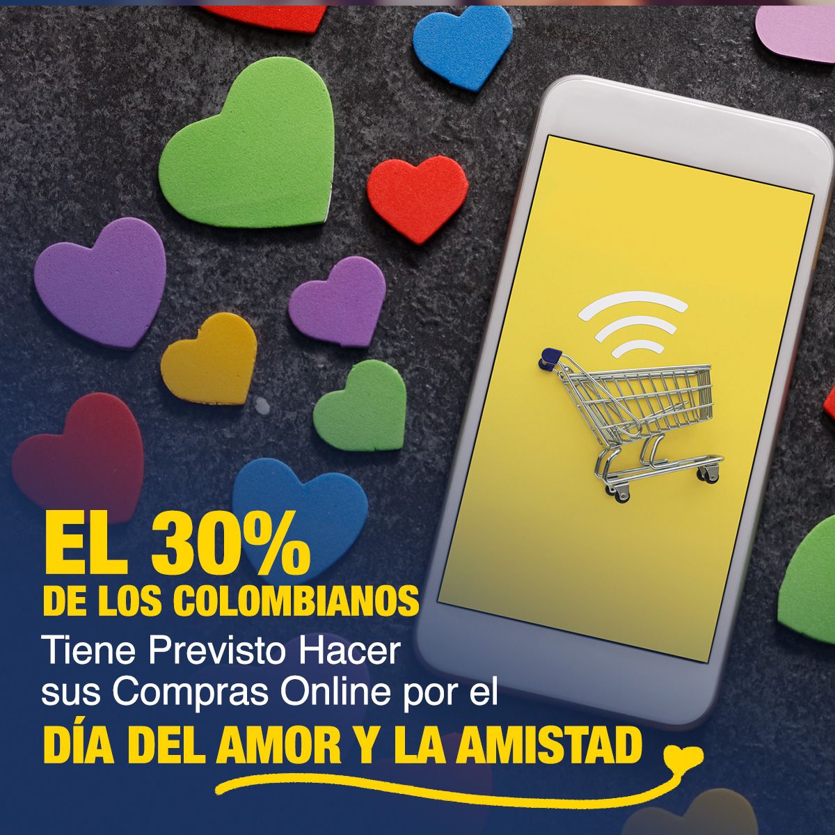 El 30% de los Colombianos Tiene Previsto Hacer sus Compras Online por el Día del Amor y la Amistad
