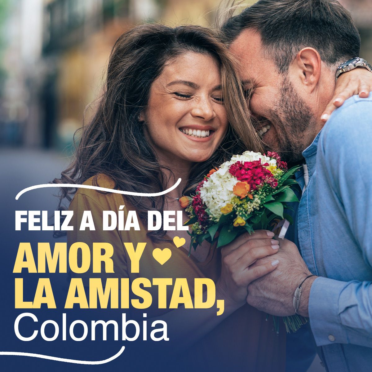 ¡Feliz a Día del Amor y la Amistad, Colombia!