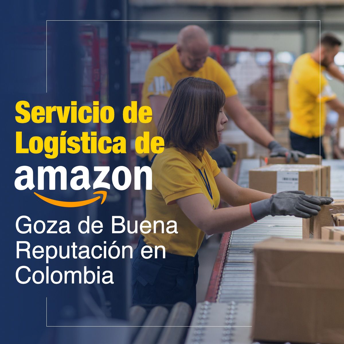 Servicio de Logística de Amazon Goza de Buena Reputación en Colombia