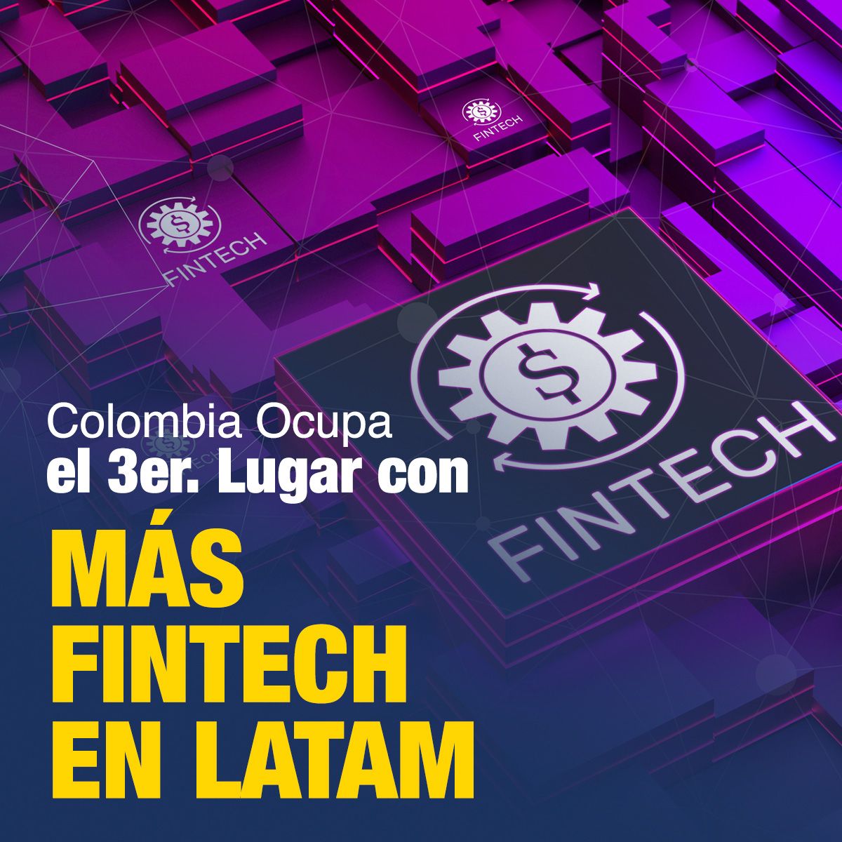 Colombia Ocupa el 3er. Lugar con Más Fintech en Latam