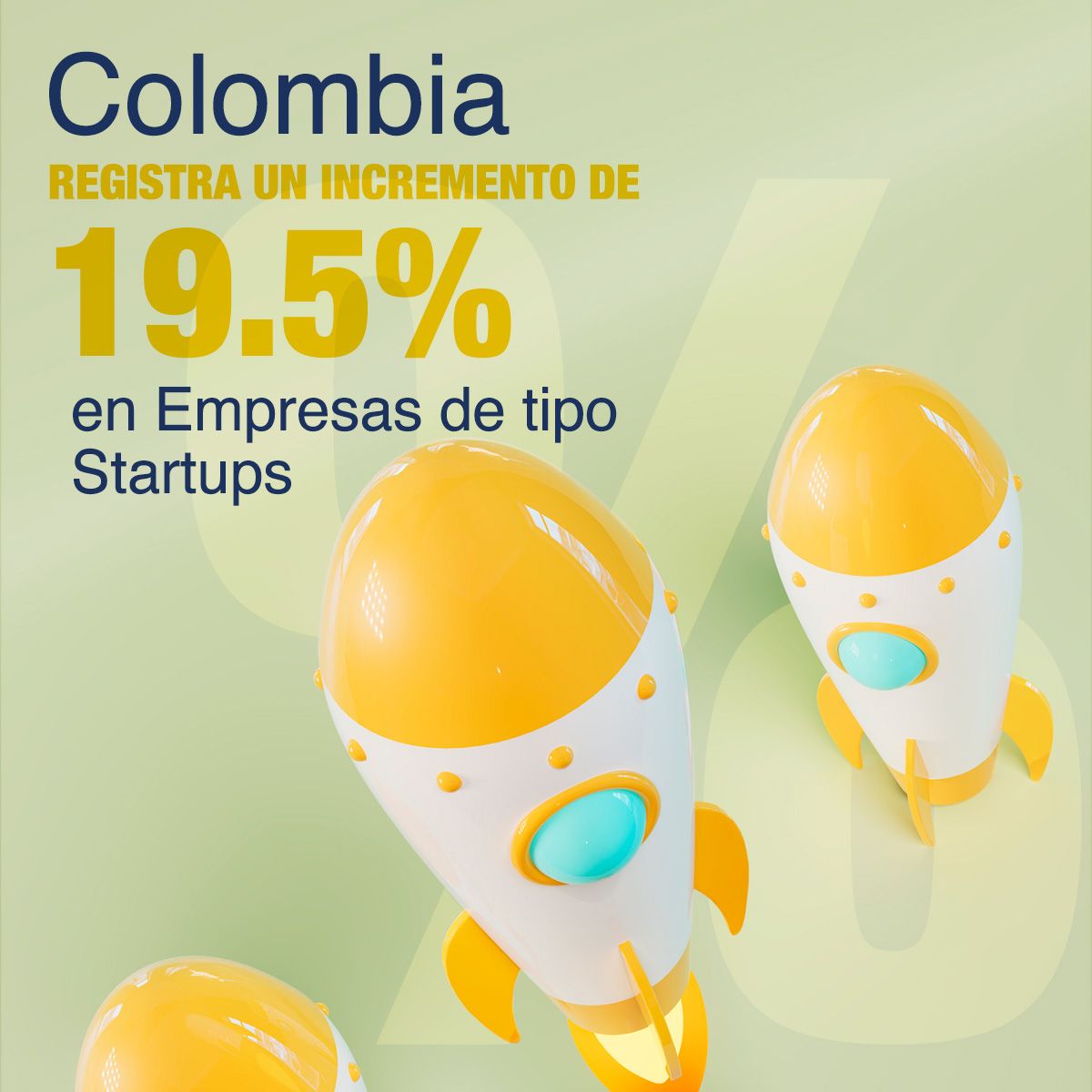 Colombia Registra un Incremento de 19.5% en Empresas de tipo Startups