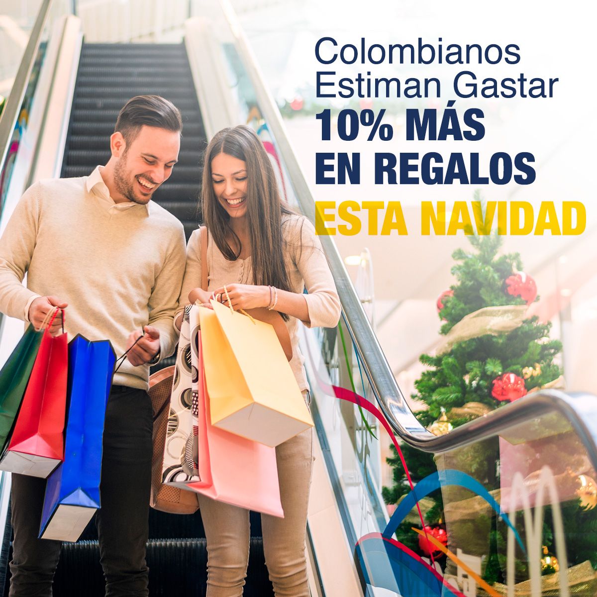 Colombianos Estiman Gastar 10% Más en Regalos Esta Navidad
