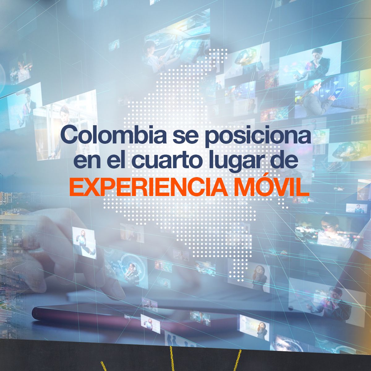 Colombia se posiciona en el cuarto lugar de experiencia móvil