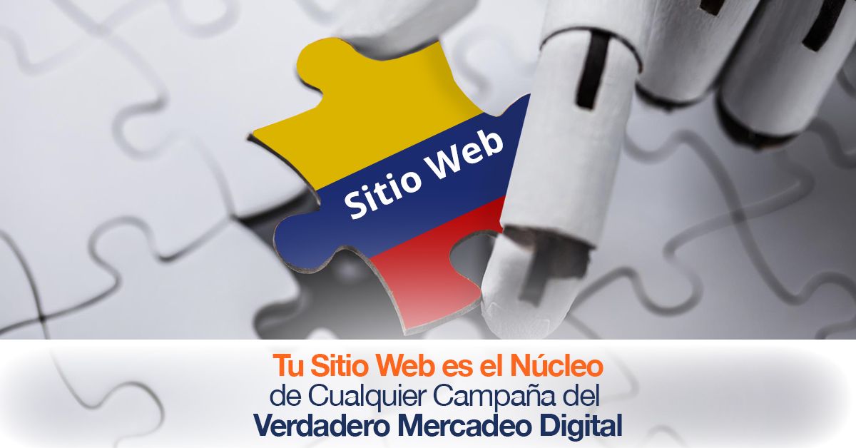 Tu Sitio Web es el Núcleo de Cualquier Campaña del Verdadero Mercadeo Digital