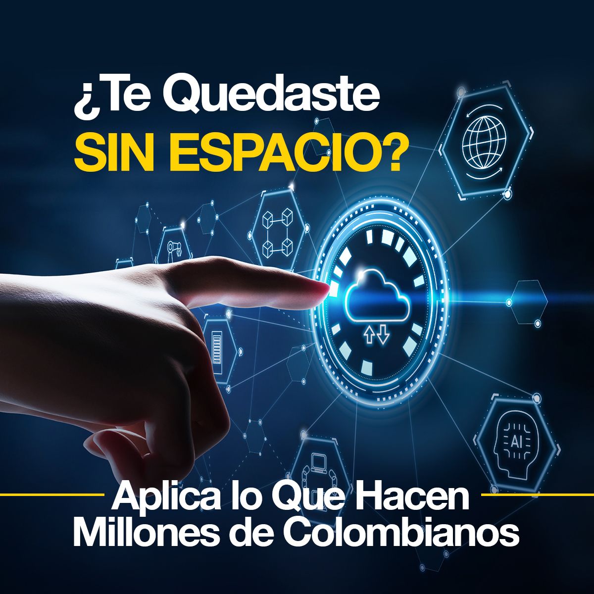 ¿Te Quedaste sin Espacio? Aplica lo Que Hacen Millones de Colombianos